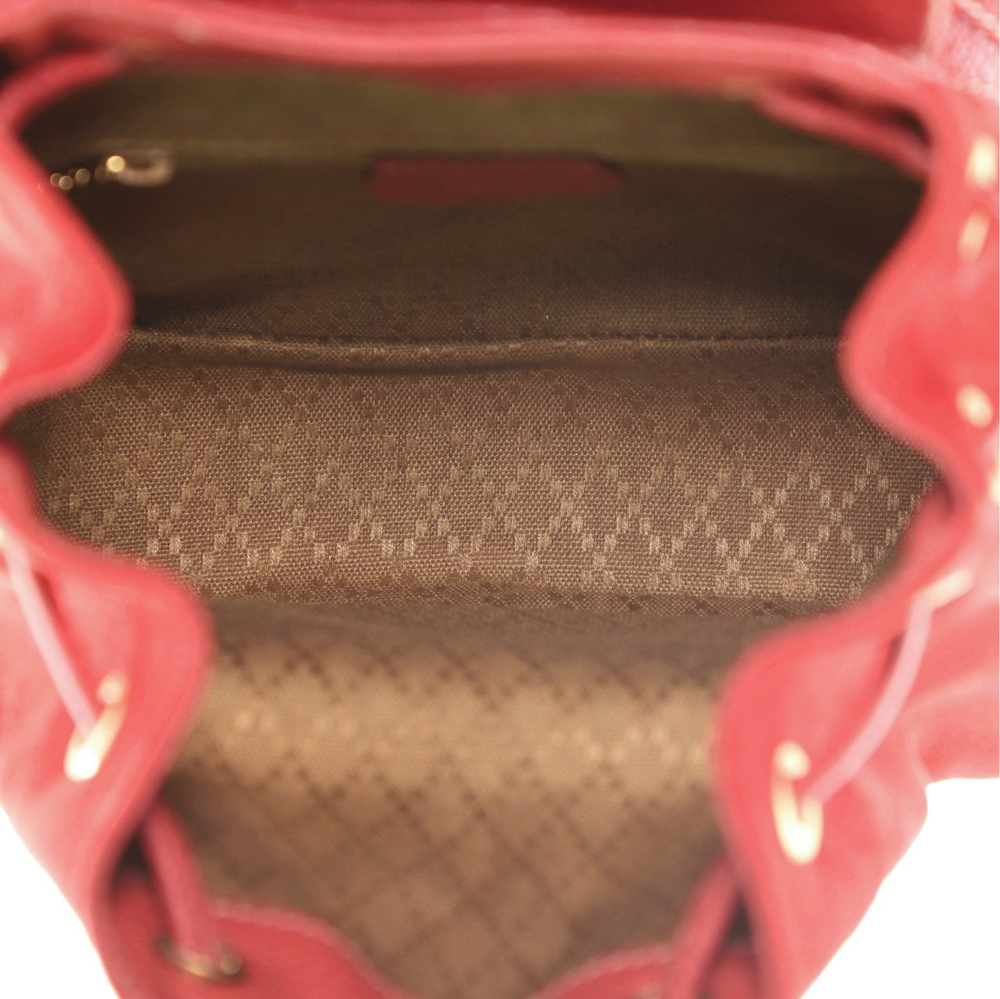 Vintage Bamboo Backpack Suede Mini