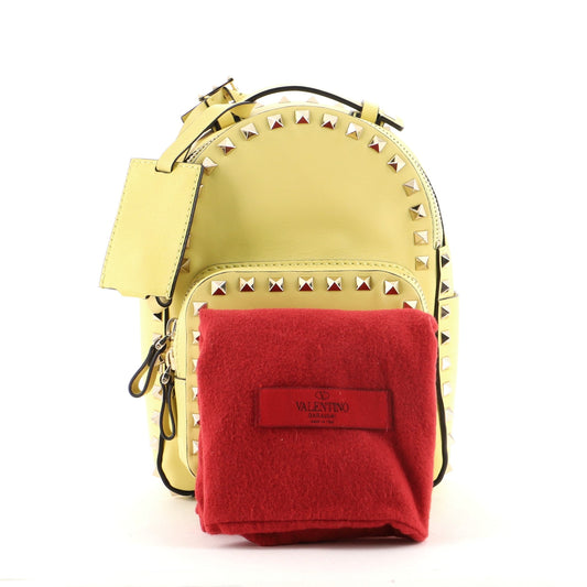 Rockstud Backpack Leather Mini