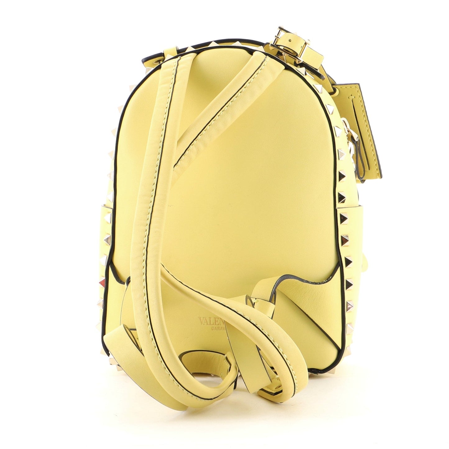 Rockstud Backpack Leather Mini