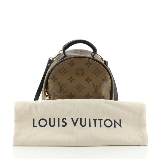 Palm Springs Backpack Reverse Monogram Canvas Mini