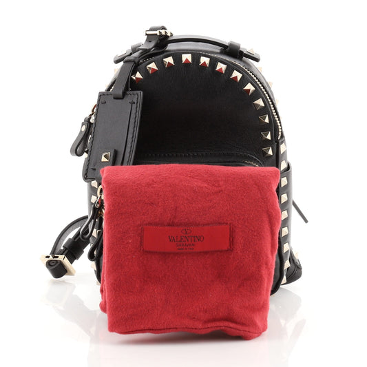 Rockstud Backpack Leather Mini