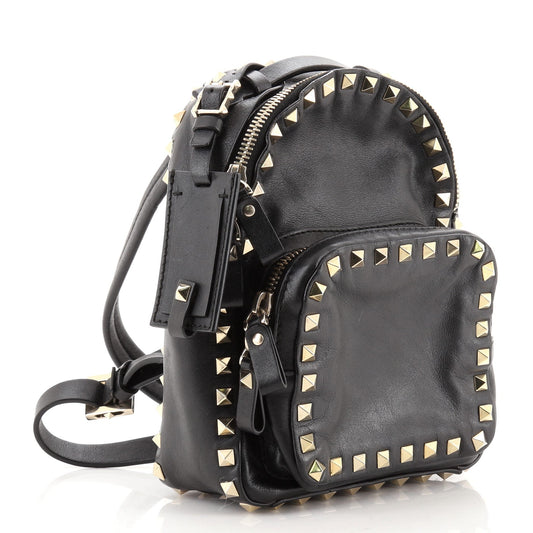 Rockstud Backpack Leather Mini