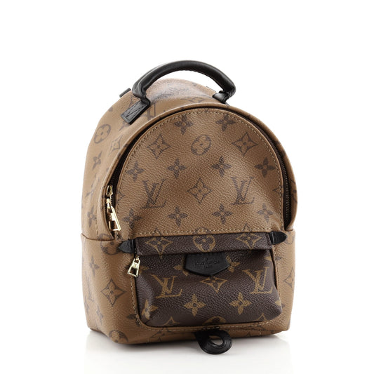 Palm Springs Backpack Reverse Monogram Canvas Mini