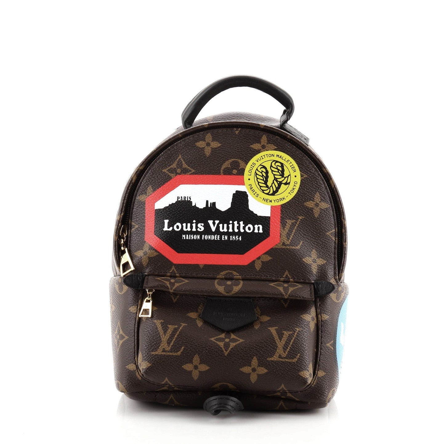 Palm Springs Backpack Limited Edition Monogram Canvas Mini