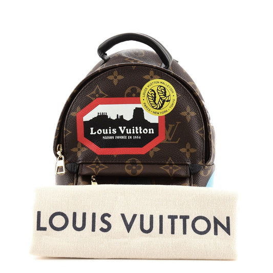 Palm Springs Backpack Limited Edition Monogram Canvas Mini