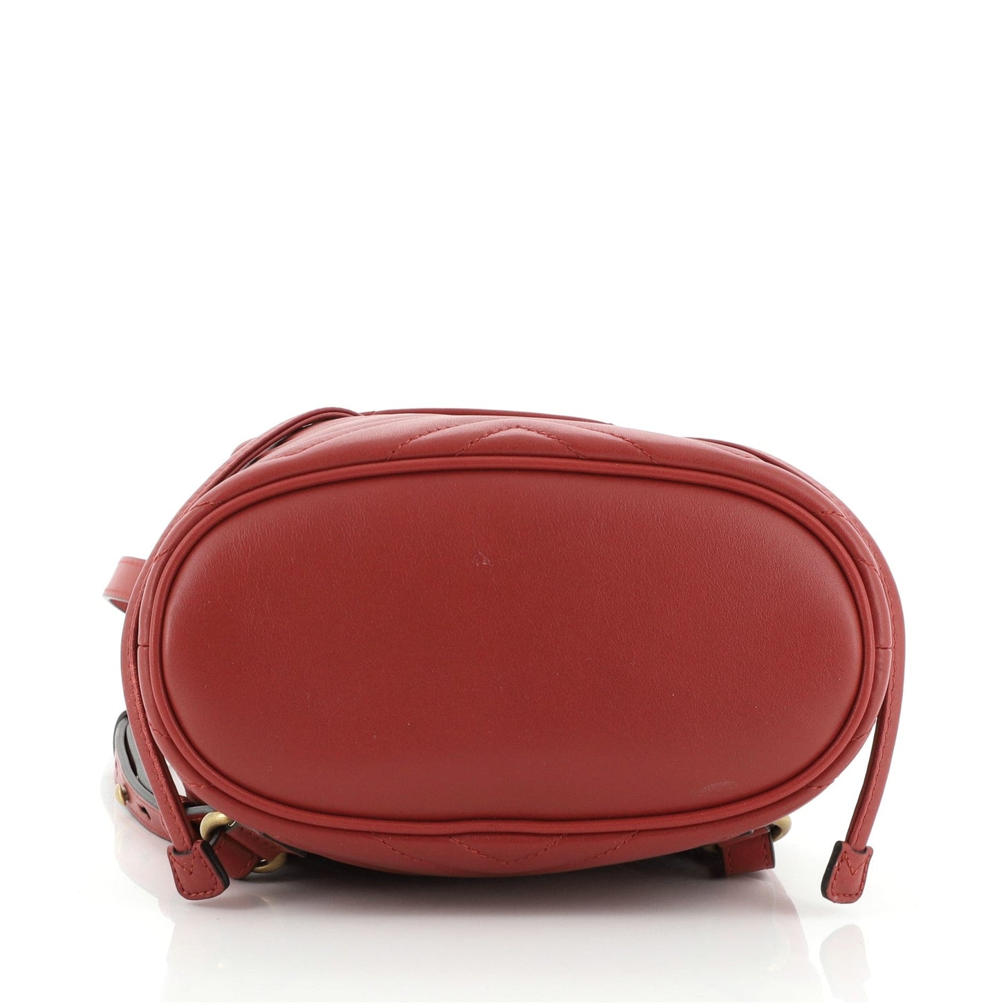 GG Marmont Drawstring Backpack Matelasse Leather Mini
