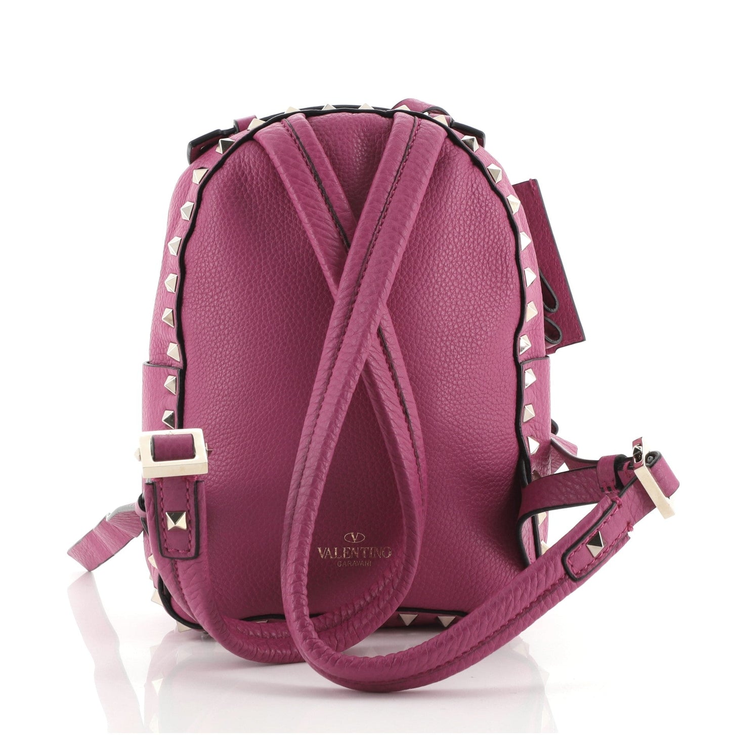 Rockstud Backpack Leather Mini