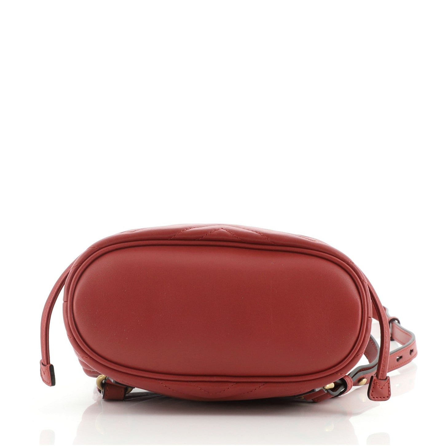 GG Marmont Drawstring Backpack Matelasse Leather Mini