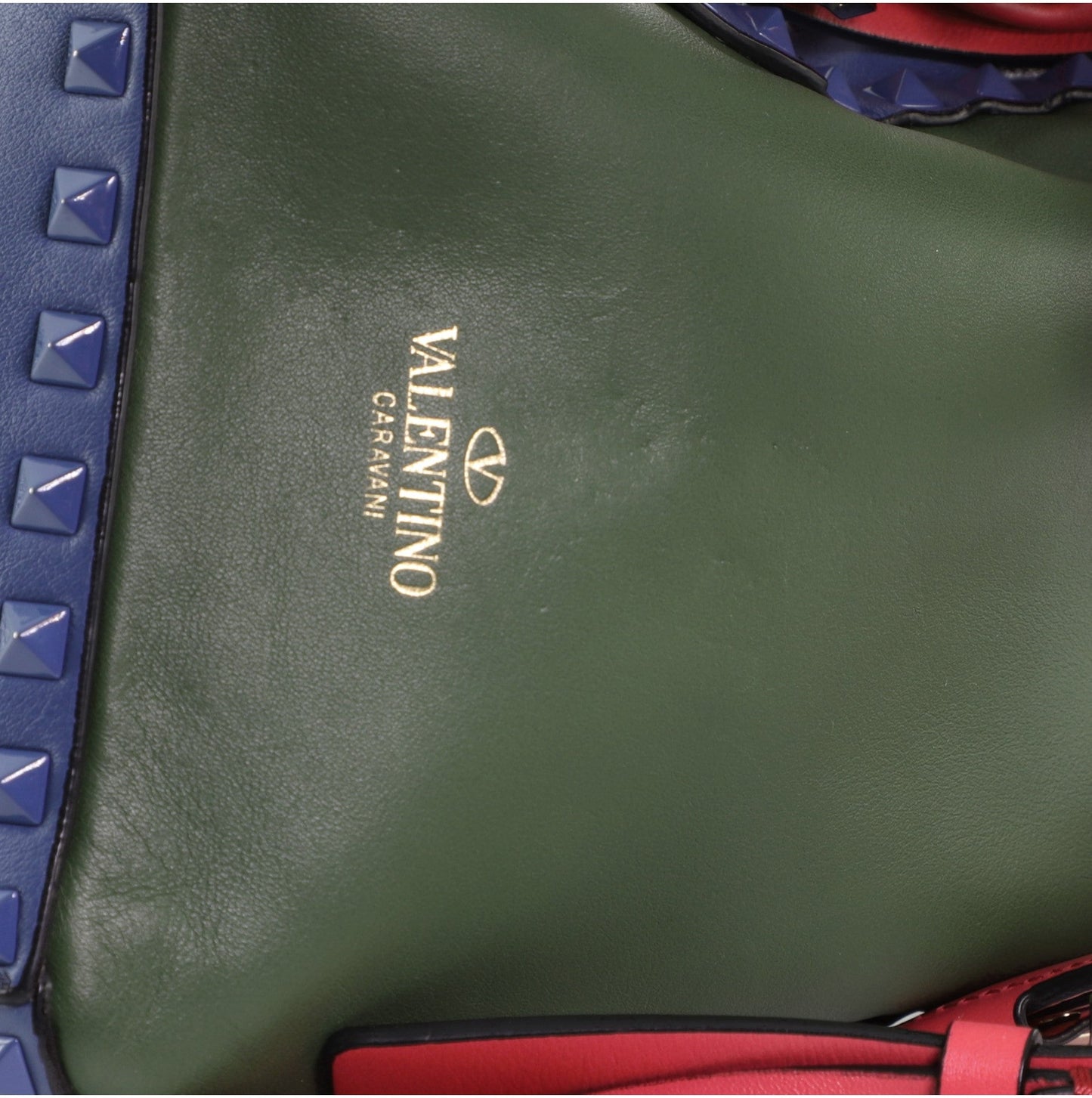 Rockstud Backpack Leather Mini