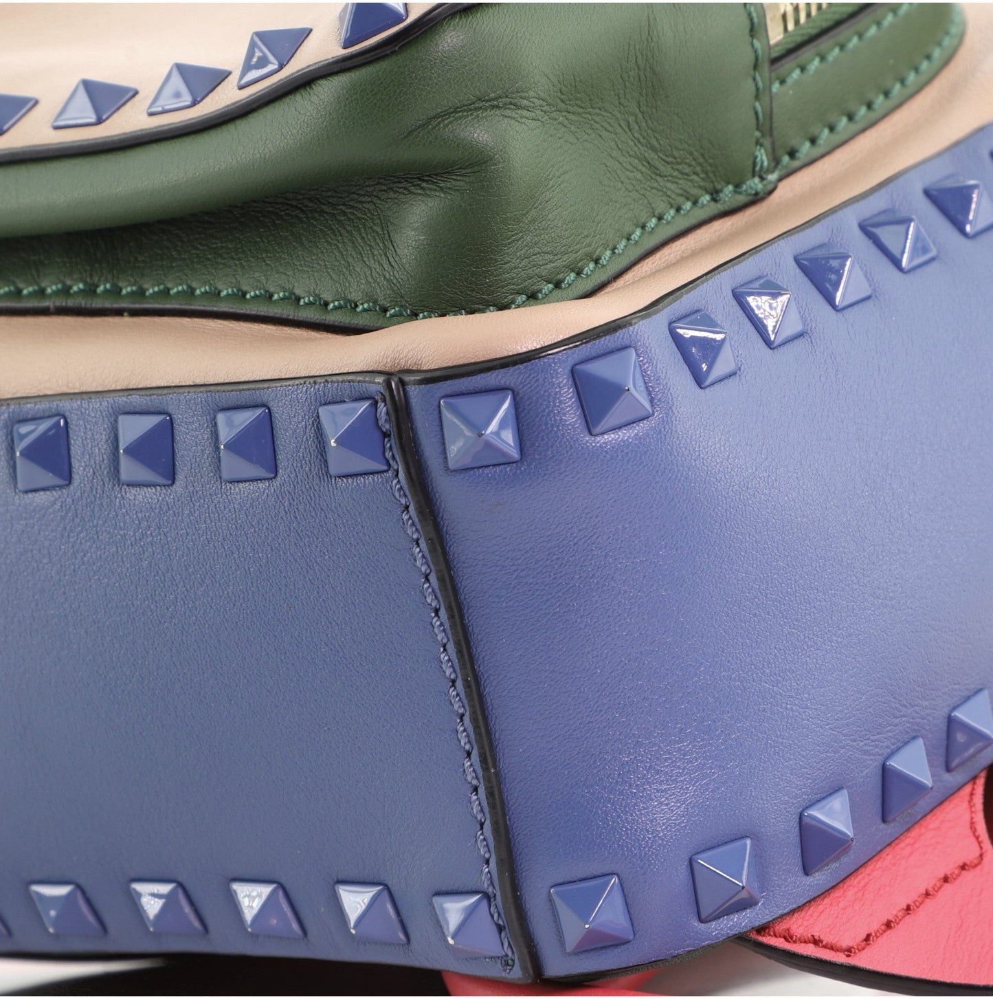 Rockstud Backpack Leather Mini