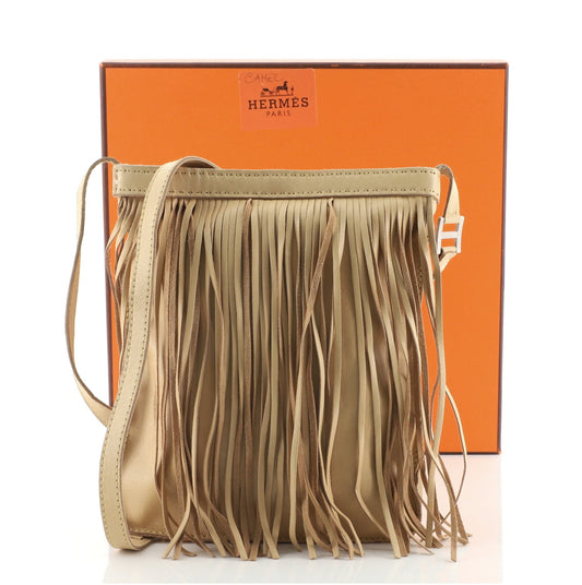 Fringe Crossbody Bag Leather Mini