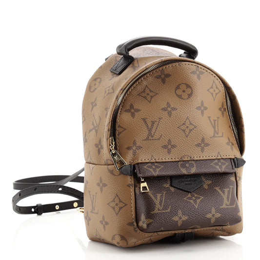 Palm Springs Backpack Reverse Monogram Canvas Mini