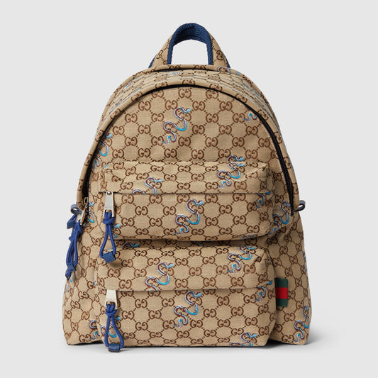 Medium Backpack With Gucci Logo