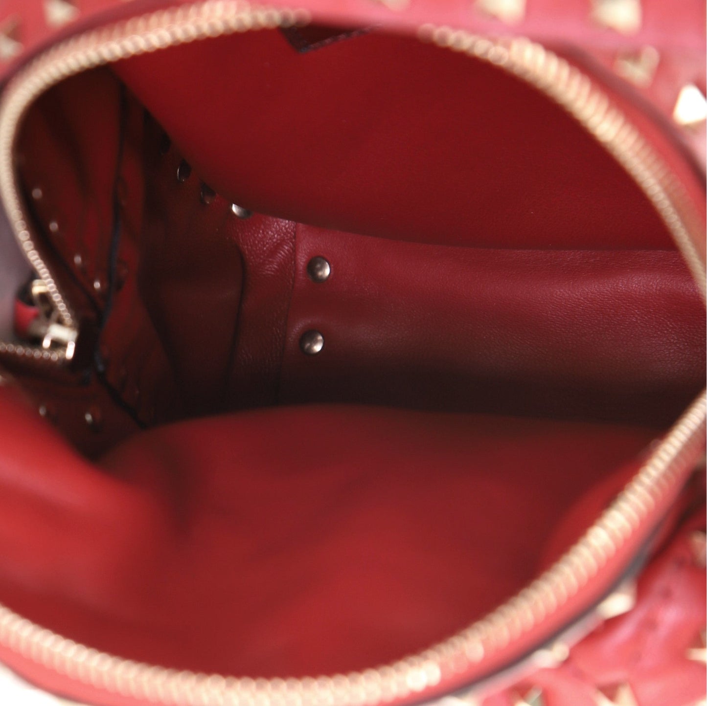 Rockstud Spike Backpack Quilted Leather Mini