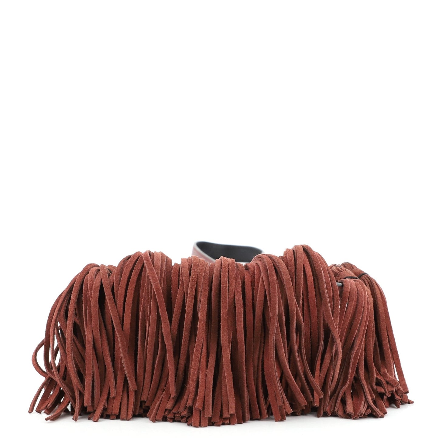 Fringe Tassel Hudson Bag Leather Mini