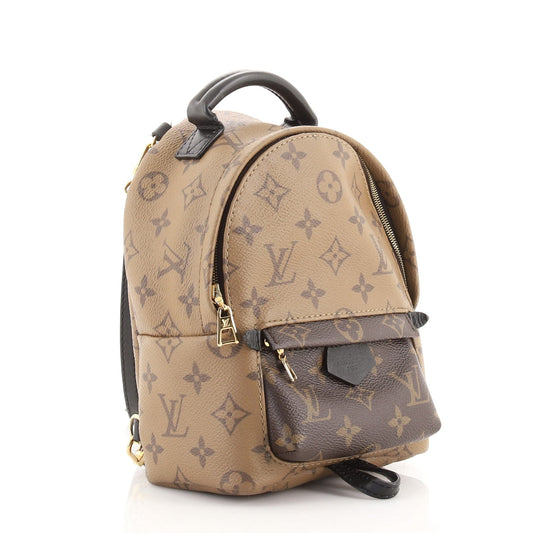 Palm Springs Backpack Reverse Monogram Canvas Mini