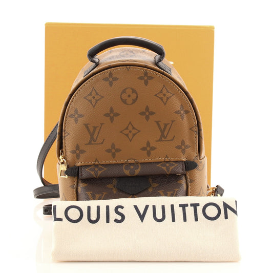 Palm Springs Backpack Reverse Monogram Canvas Mini