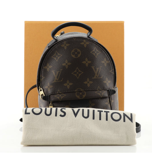 Palm Springs Backpack Monogram Canvas Mini