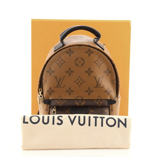 Palm Springs Backpack Reverse Monogram Canvas Mini