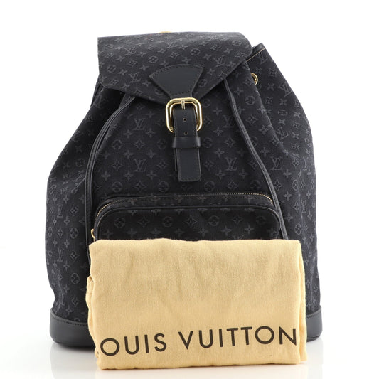 Vintage Montsouris Backpack Mini Lin GM