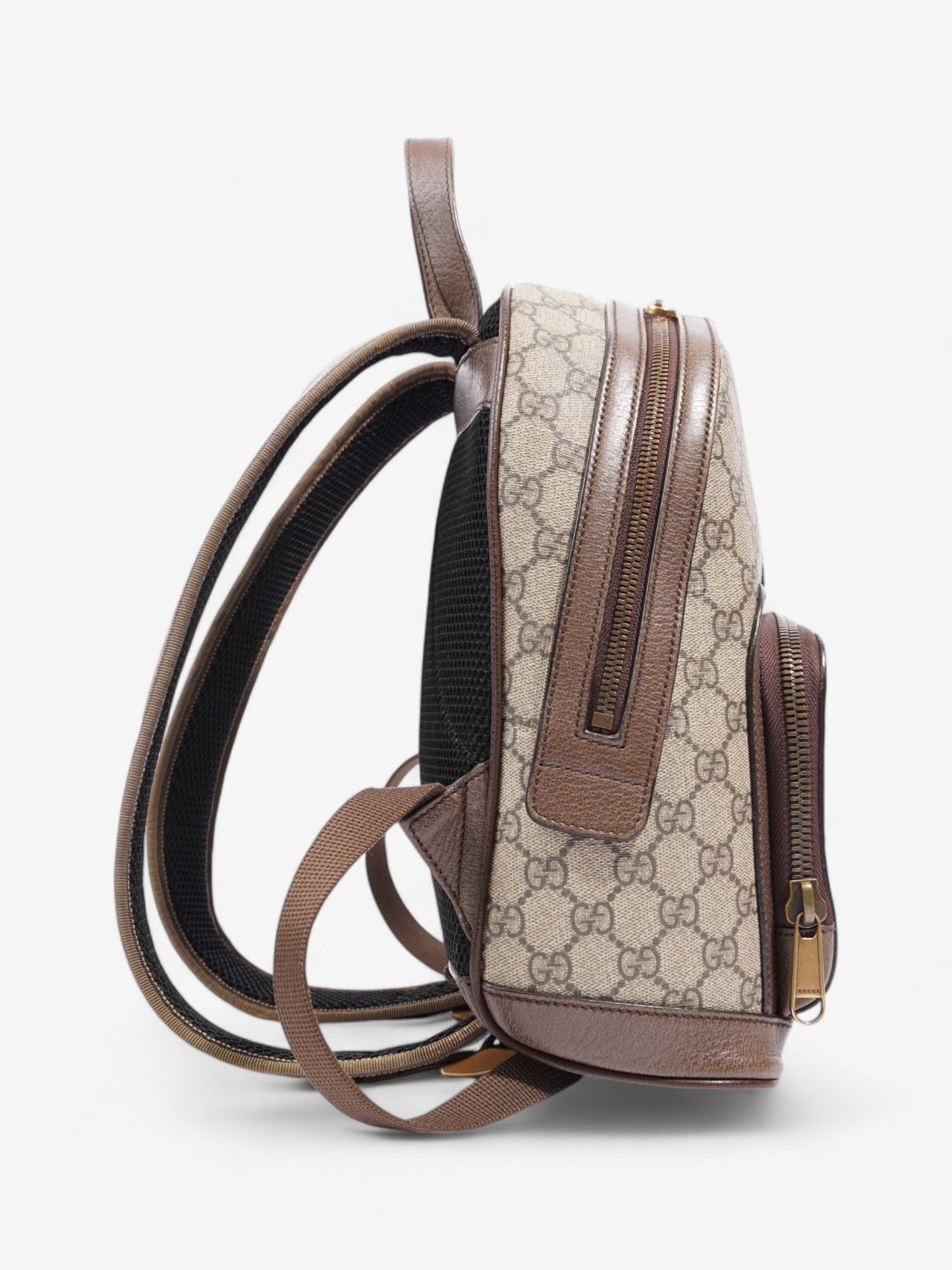 Gucci Ophidia Backpack Supreme / Green Coated Canvas Small