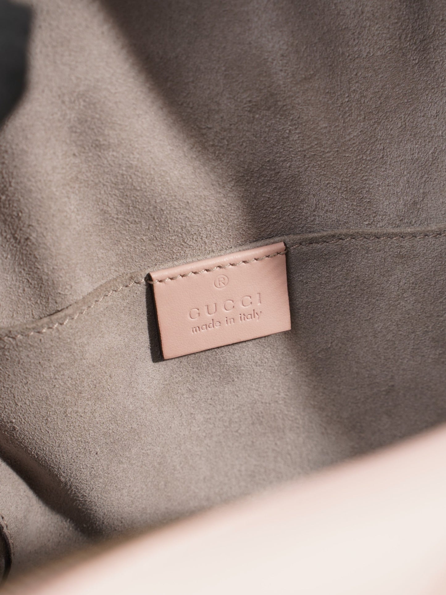 Gucci GG Marmont Backpack Pink Leather