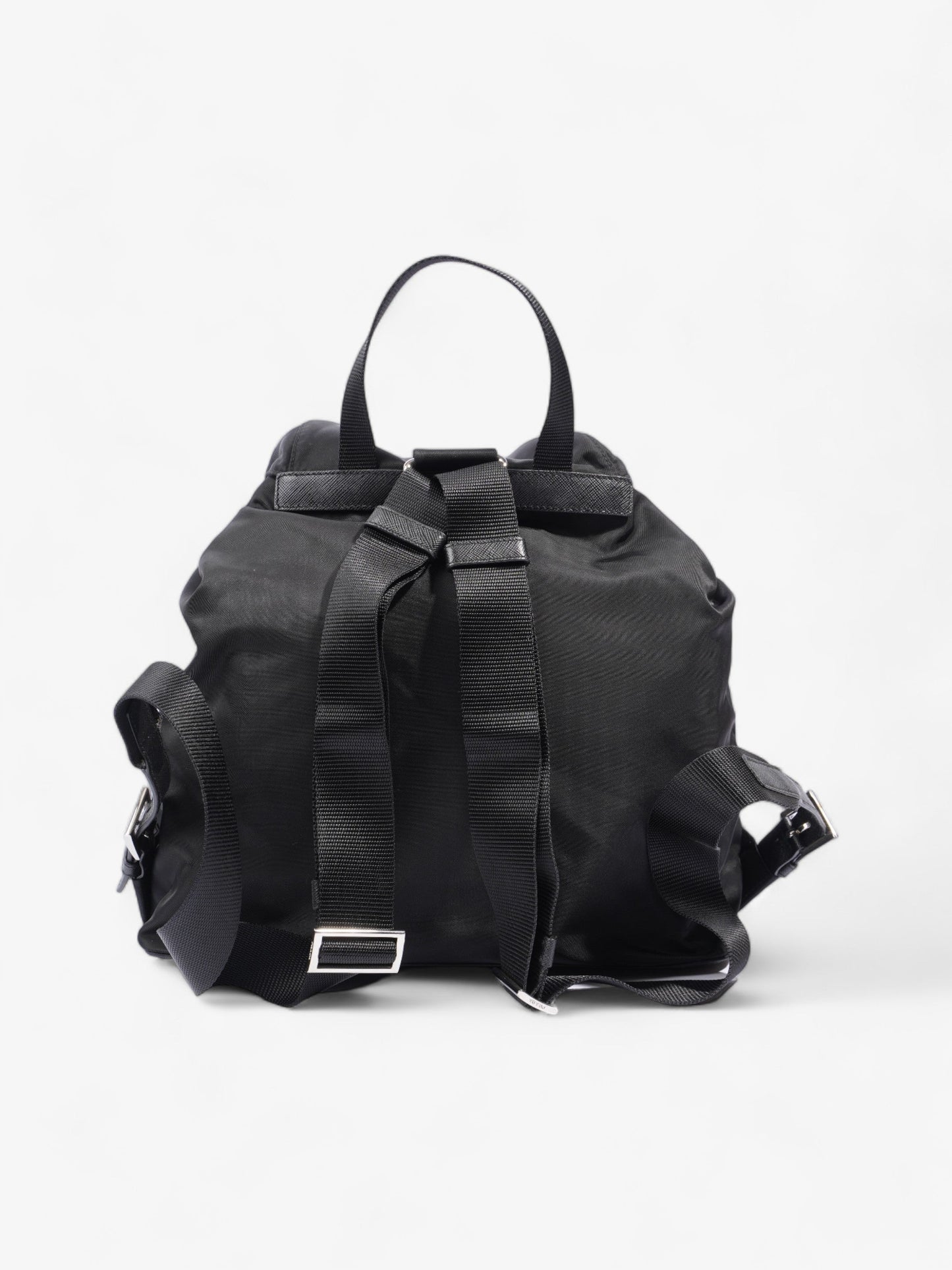 Tessuto Backpack Black Re Nylon Medium