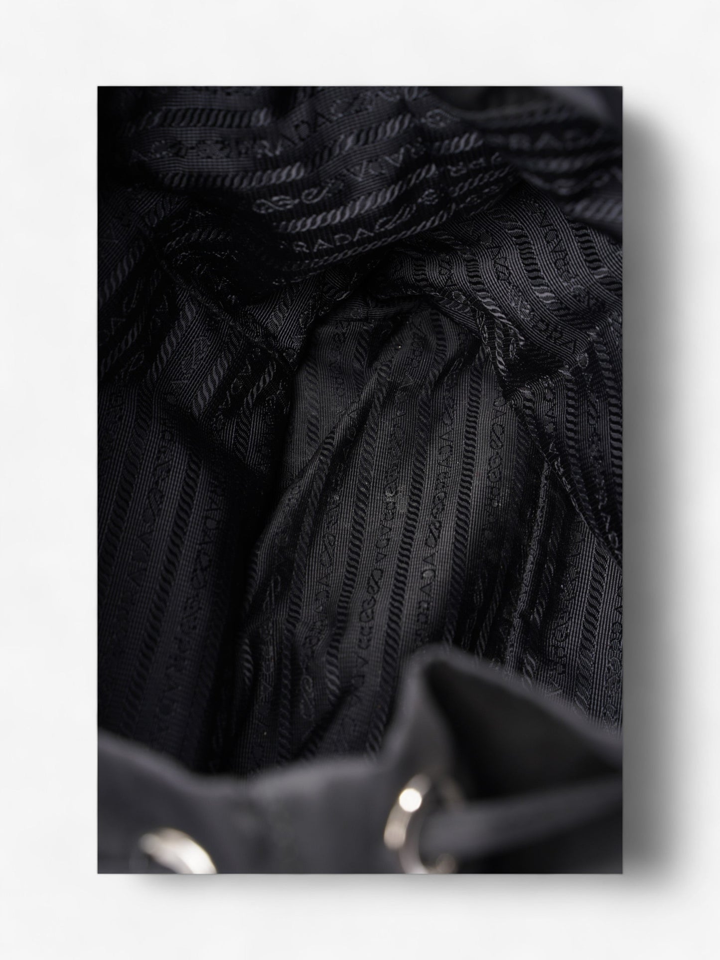 Tessuto Backpack Black Re Nylon Medium