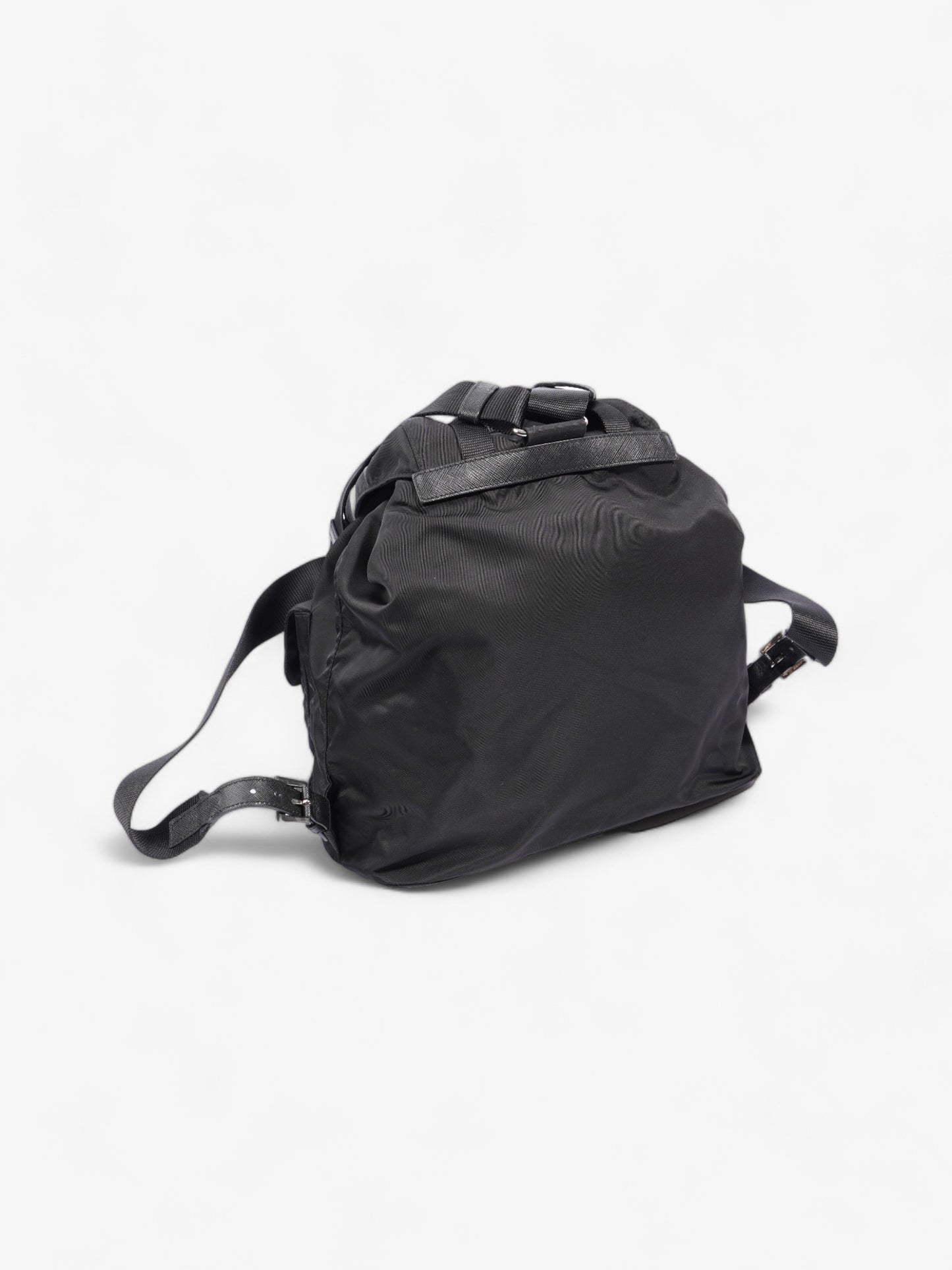 Tessuto Backpack Black Re Nylon Medium