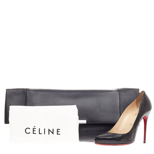 Folded Clutch Leather Large