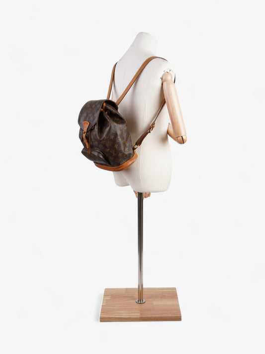 Louis Vuitton Montsouris Backpack Monogram Coated Canvas MM