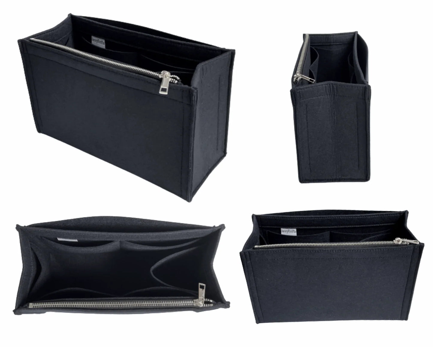 For [Large Book Tote Bag] Felt Insert Organizer Liner (Type X)