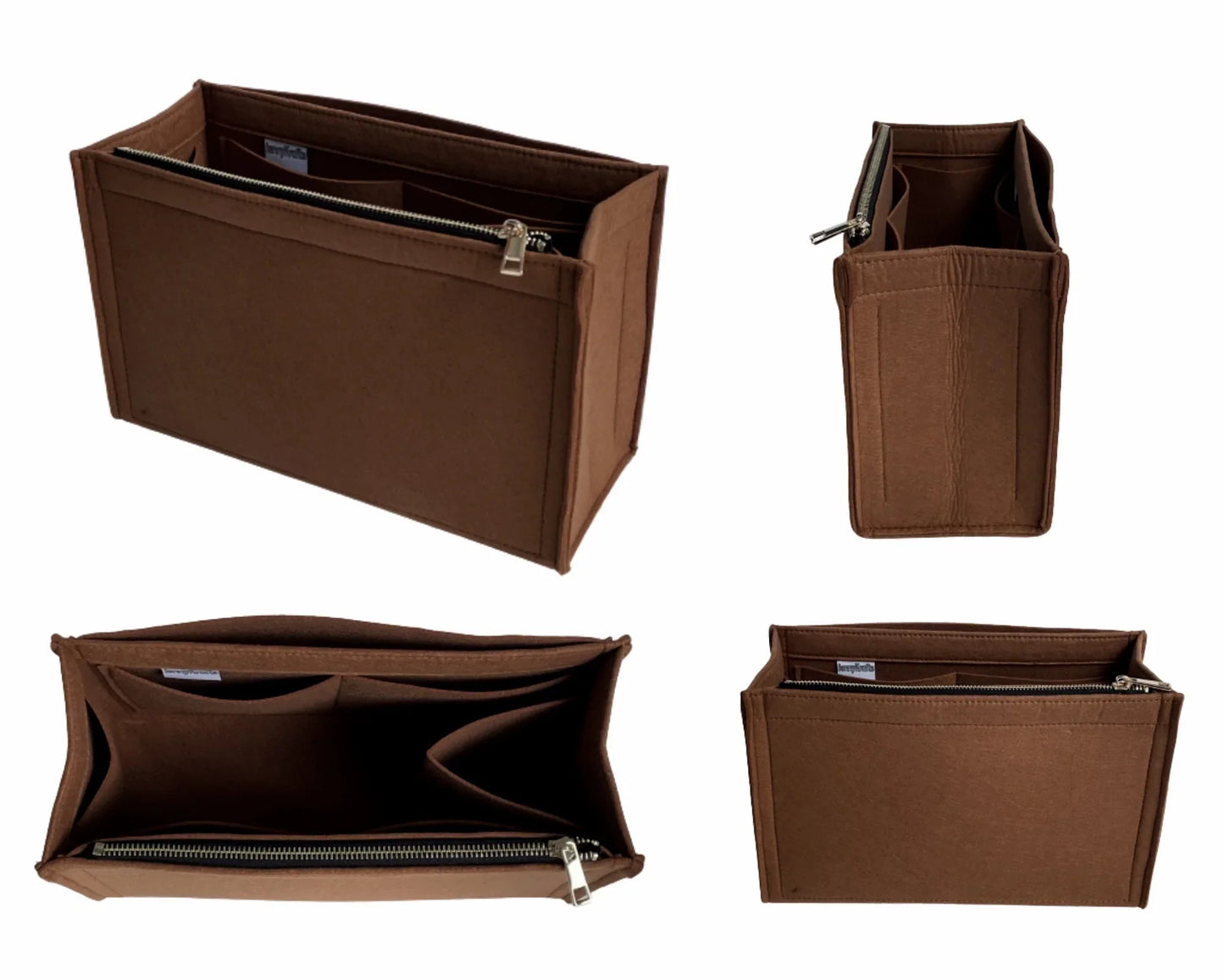 For [Large Book Tote Bag] Felt Insert Organizer Liner (Type X)