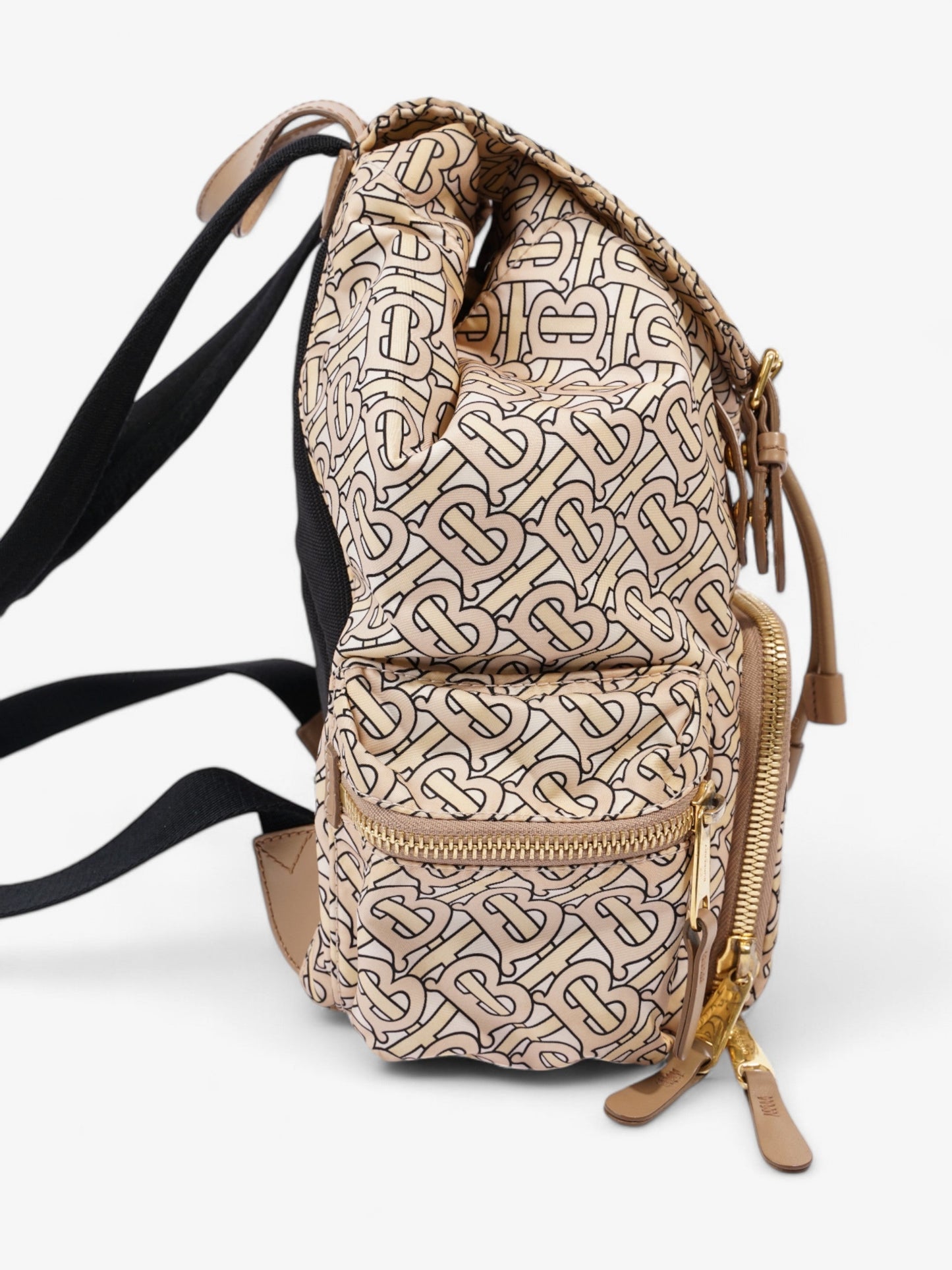 Burberry TB Backpack Blush / Beige / Black Nylon Medium