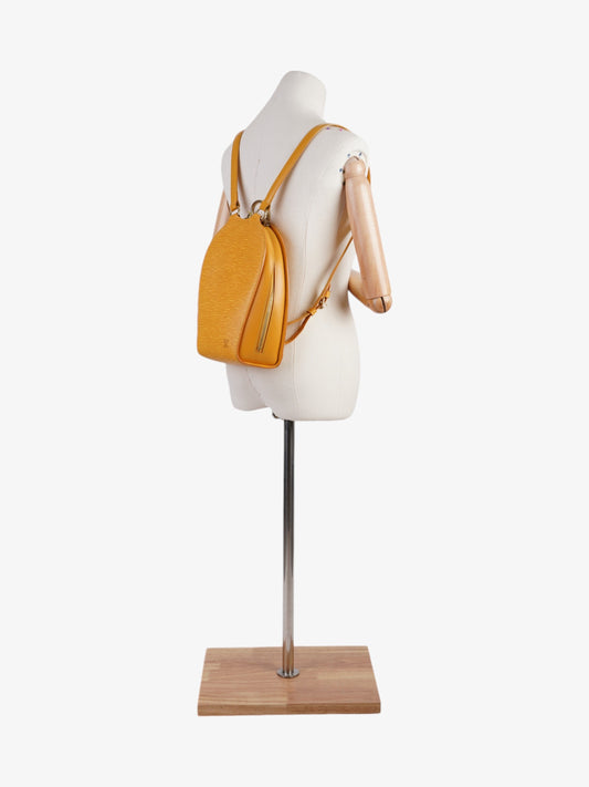 Louis Vuitton Mabillon Backpack Yellow Epi Leather