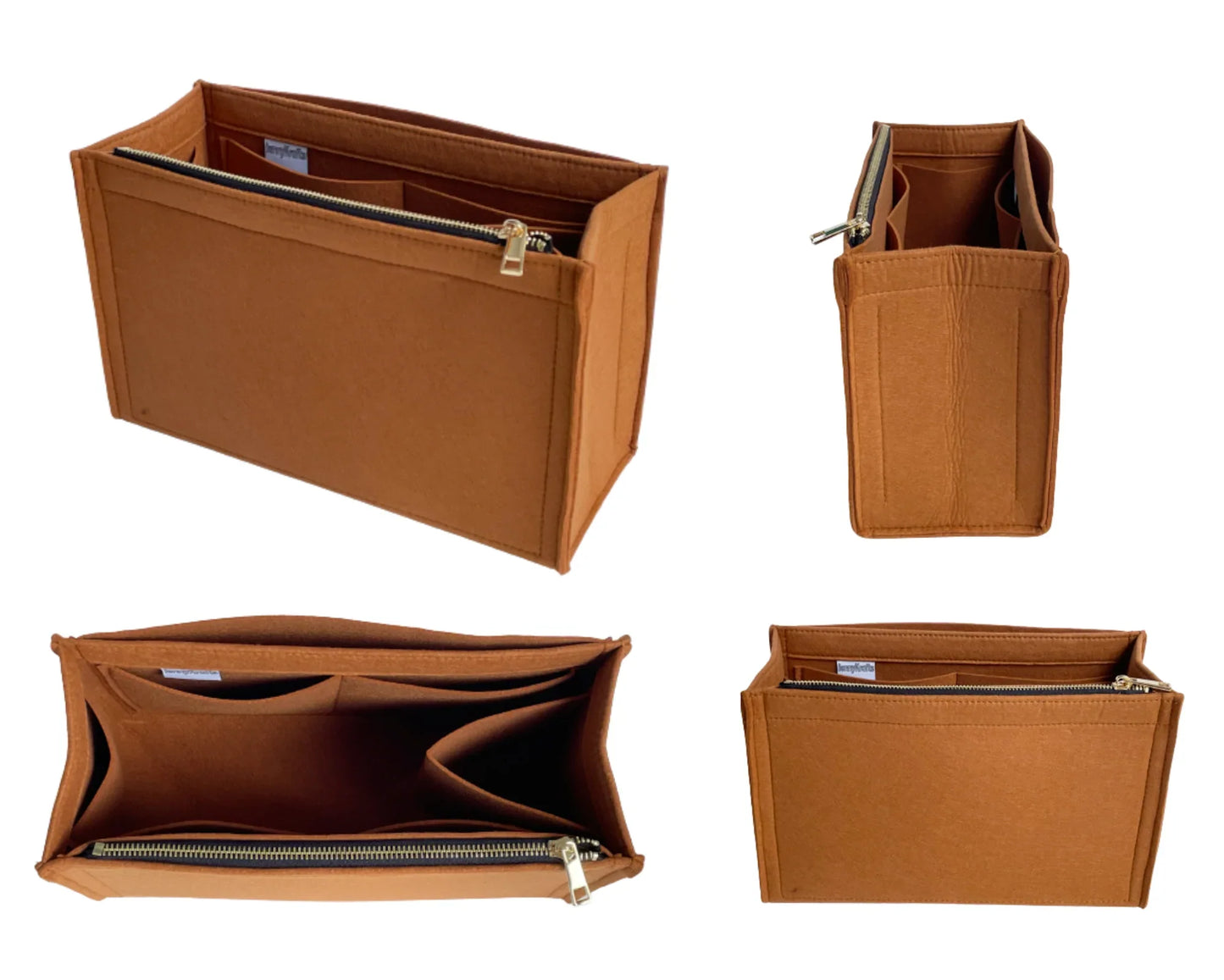 For [Large Book Tote Bag] Felt Insert Organizer Liner (Type X)