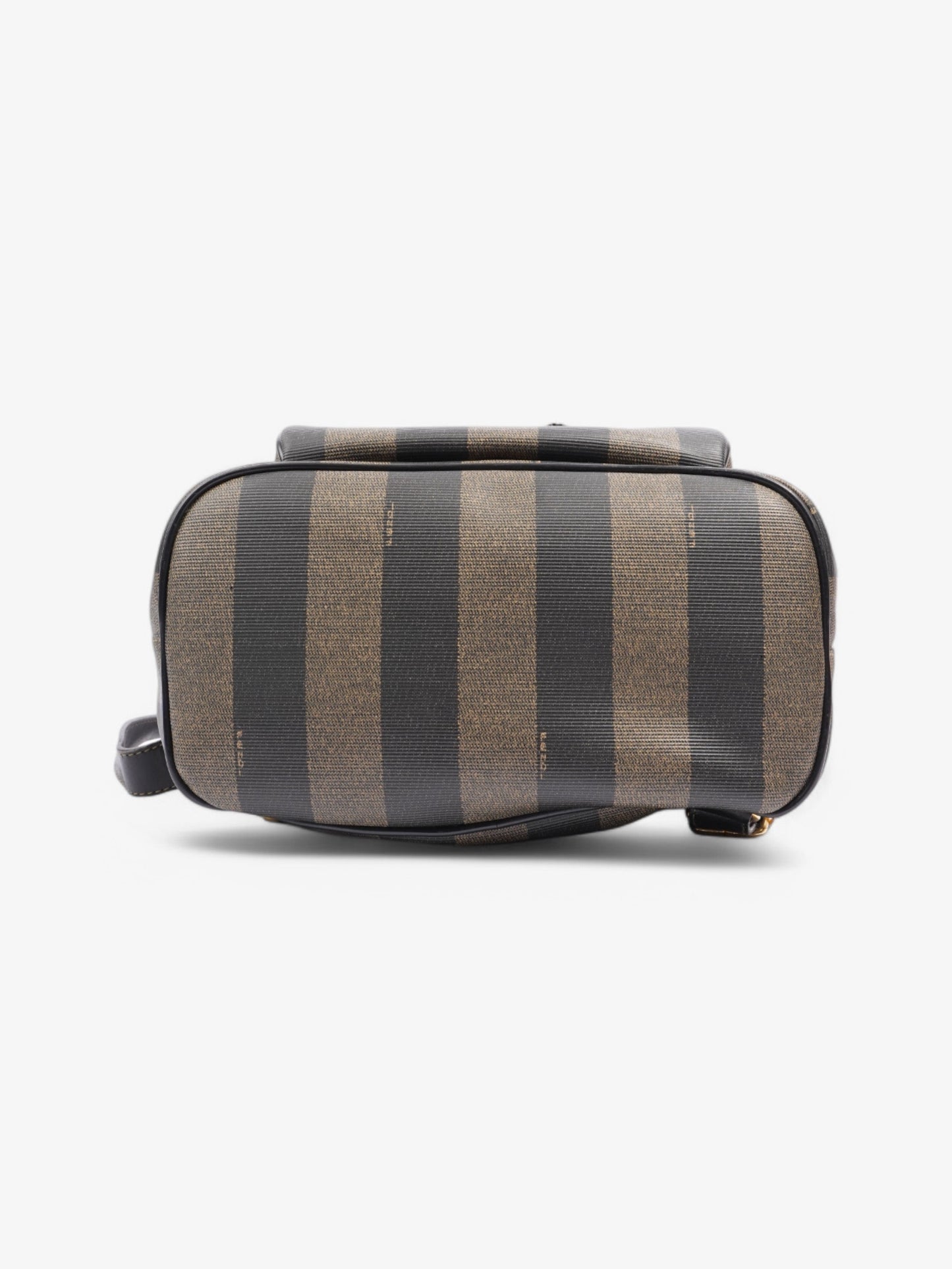 Fendi Backpack Brown / Black Coated Canvas