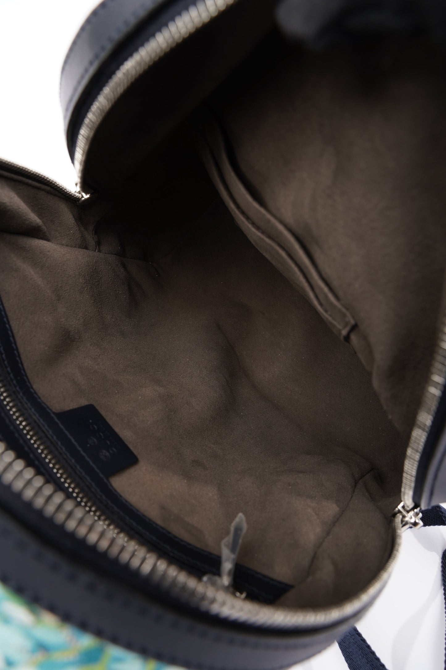 GG Supreme Blooms Day Backpack Monogram / Blue Coated Canvas