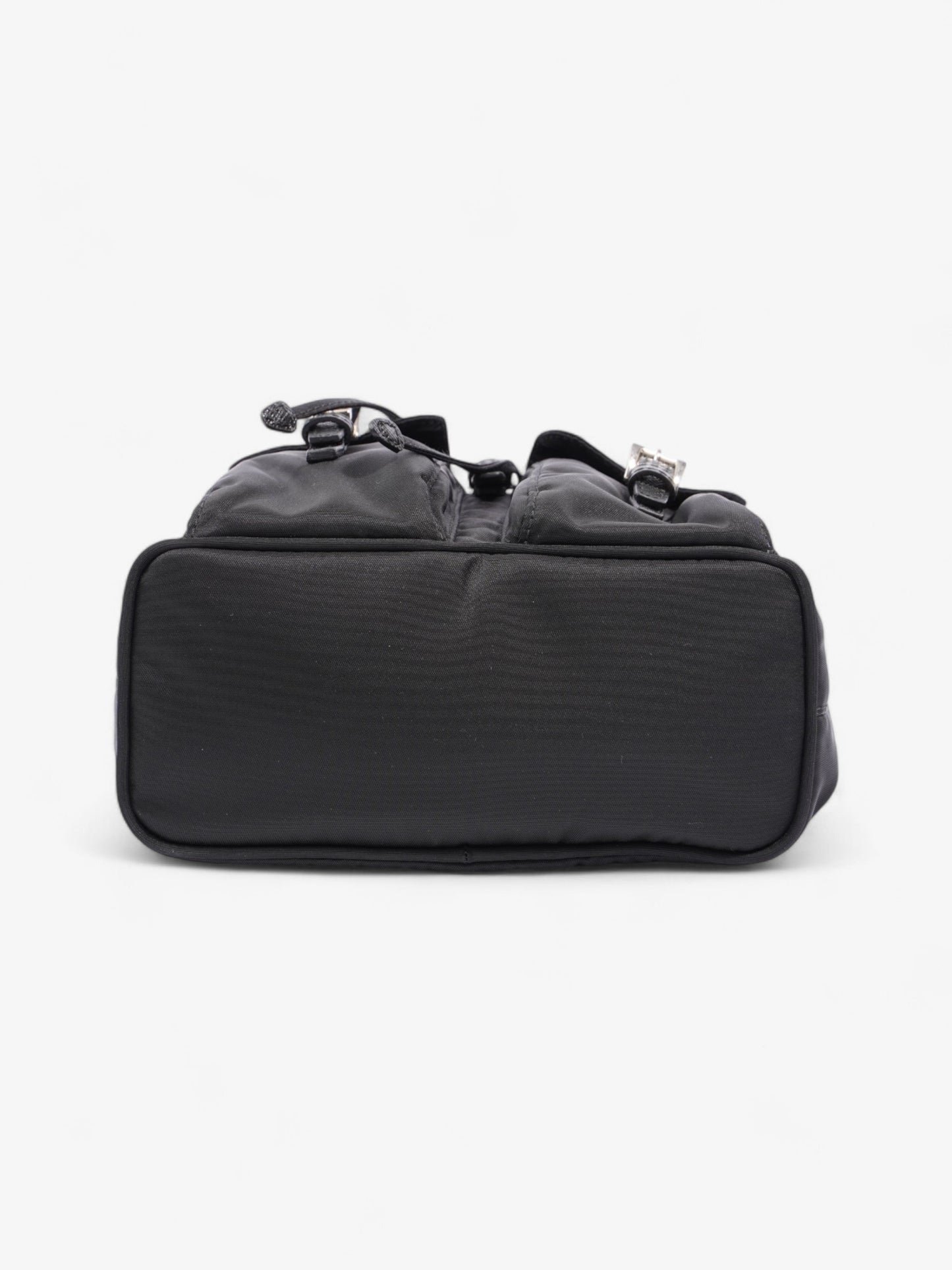 Prada Vela Backpack Black Nylon Mini