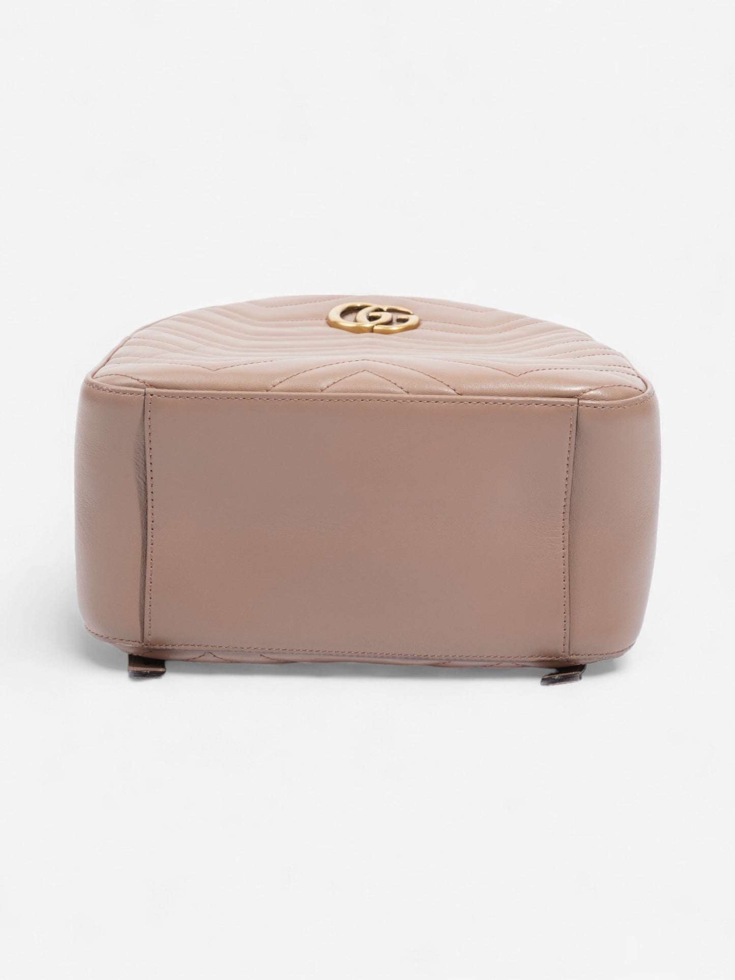 Gucci GG Marmont Backpack Dusty Pink Matelasse Leather