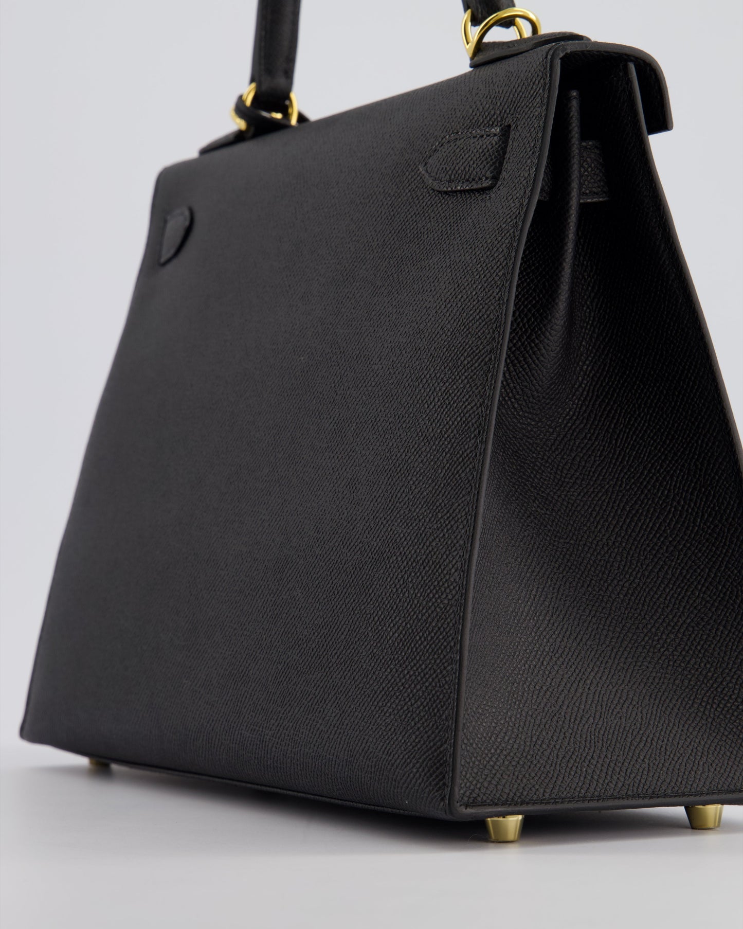 *HOT* Hermès Kelly 28cm spectre shops Bag in Black Epsom Leather with Gold Hardware