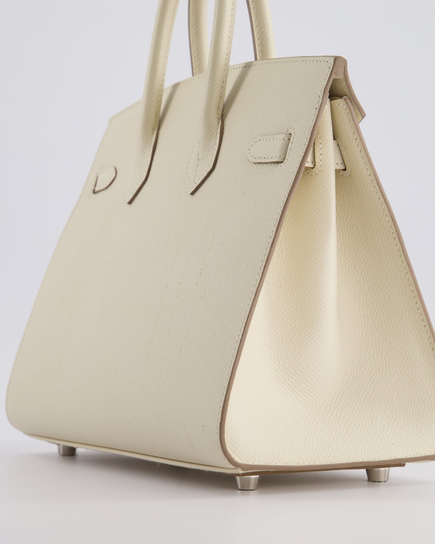 *RARE & FIRE PRICE* Hermès Birkin 25cm spectre shops Bag in Craie Epsom Leather with Palladium Hardware