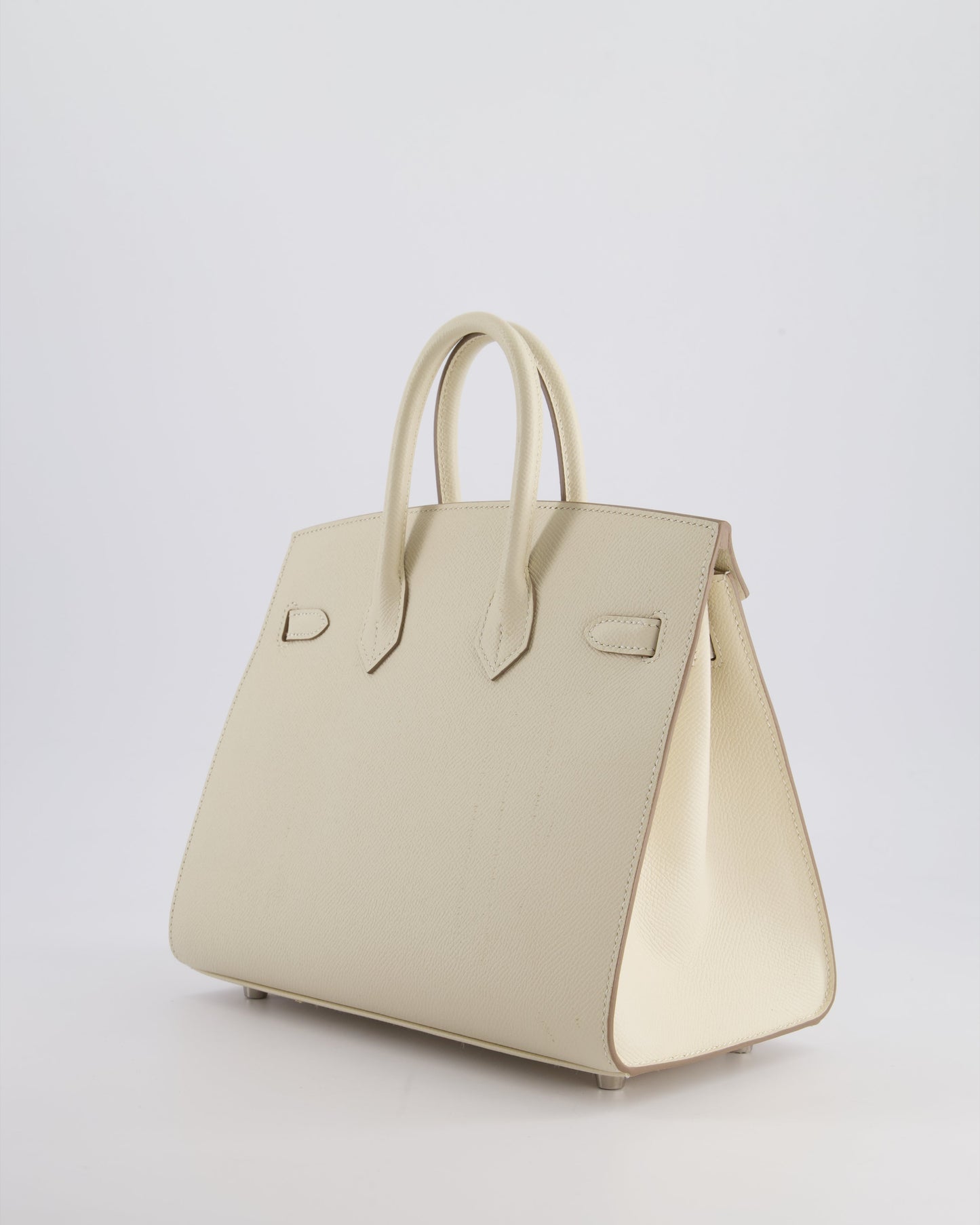*RARE & FIRE PRICE* Hermès Birkin 25cm spectre shops Bag in Craie Epsom Leather with Palladium Hardware