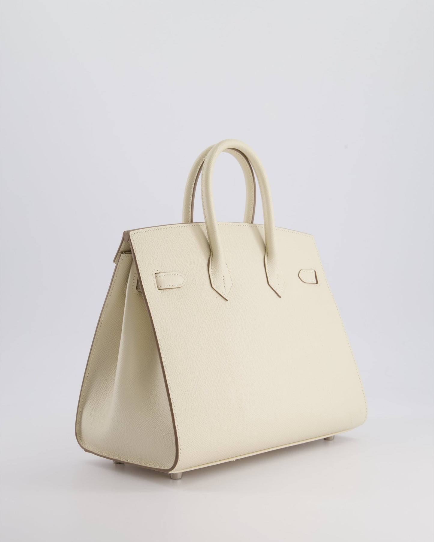 *RARE & FIRE PRICE* Hermès Birkin 25cm spectre shops Bag in Craie Epsom Leather with Palladium Hardware