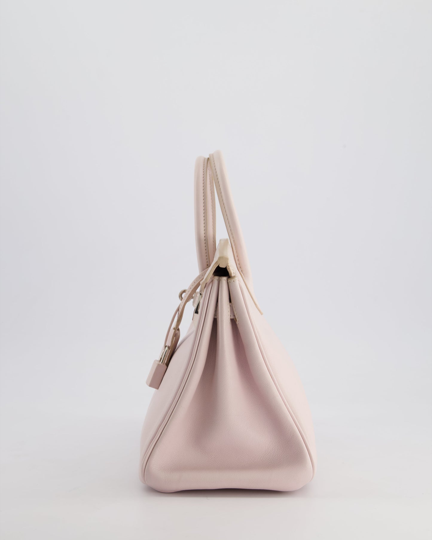 *FIRE PRICE* Hermès Birkin Retourne 25cm in Rose Dragee Swift Leather with Palladium Hardware