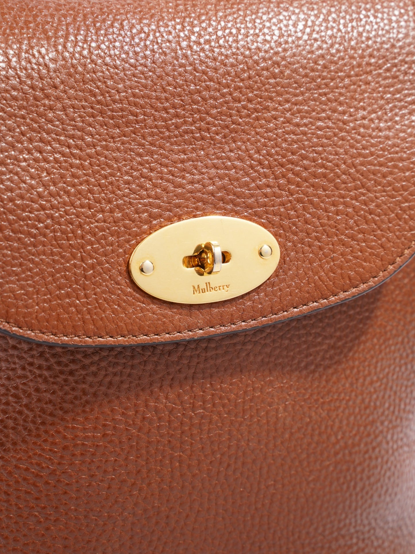 Mulberry Bayswater Backpack Tan Leather Mini
