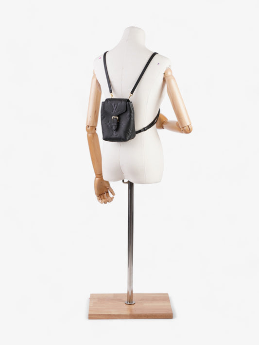 Louis Vuitton Tiny Backpack Black Empreinte Leather