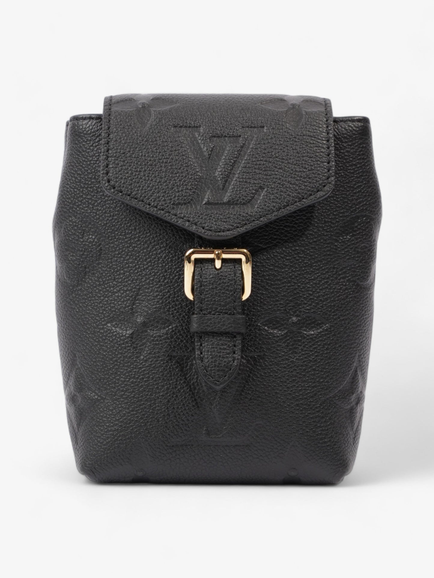 Louis Vuitton Tiny Backpack Black Empreinte Leather