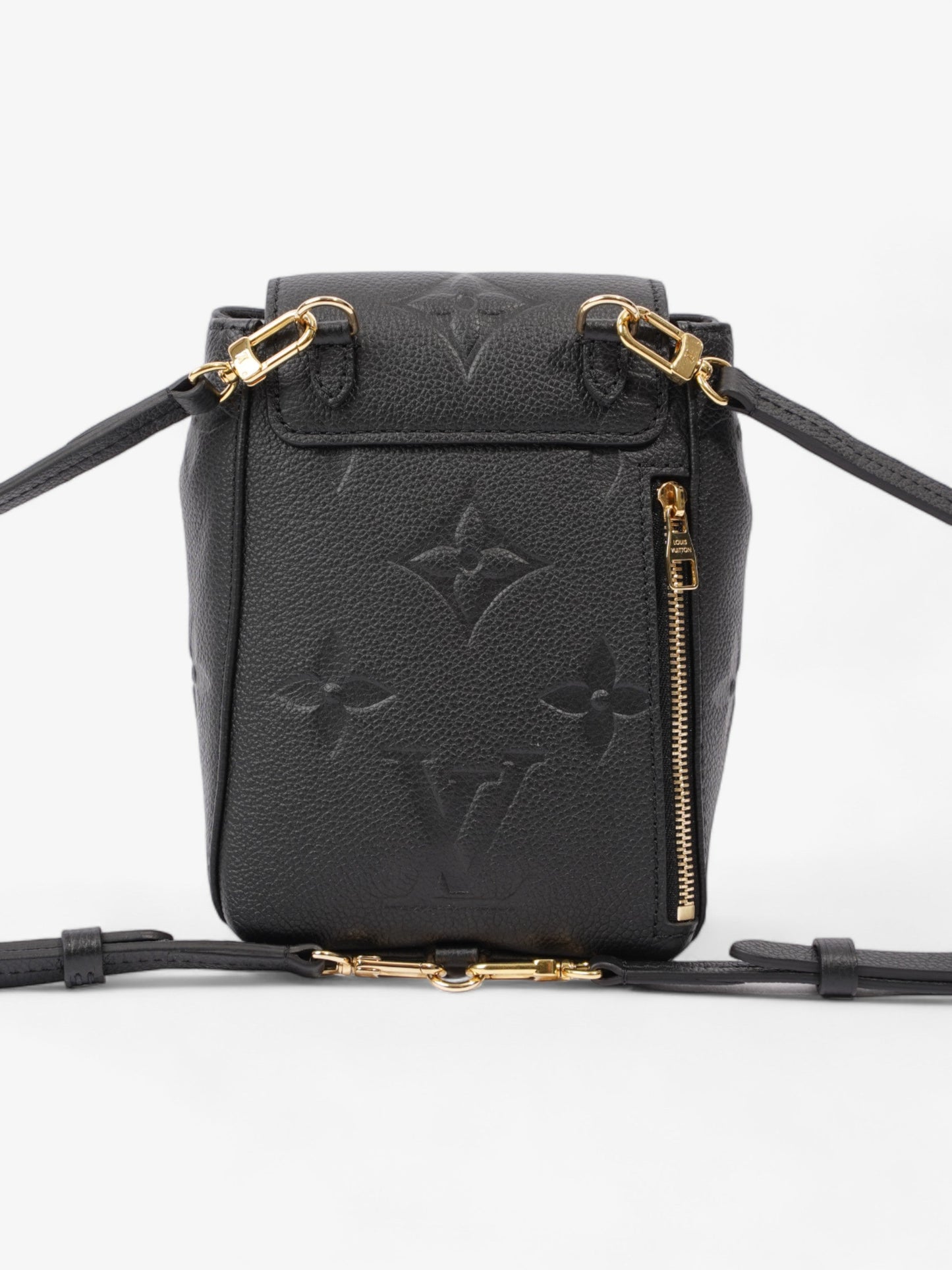 Louis Vuitton Tiny Backpack Black Empreinte Leather