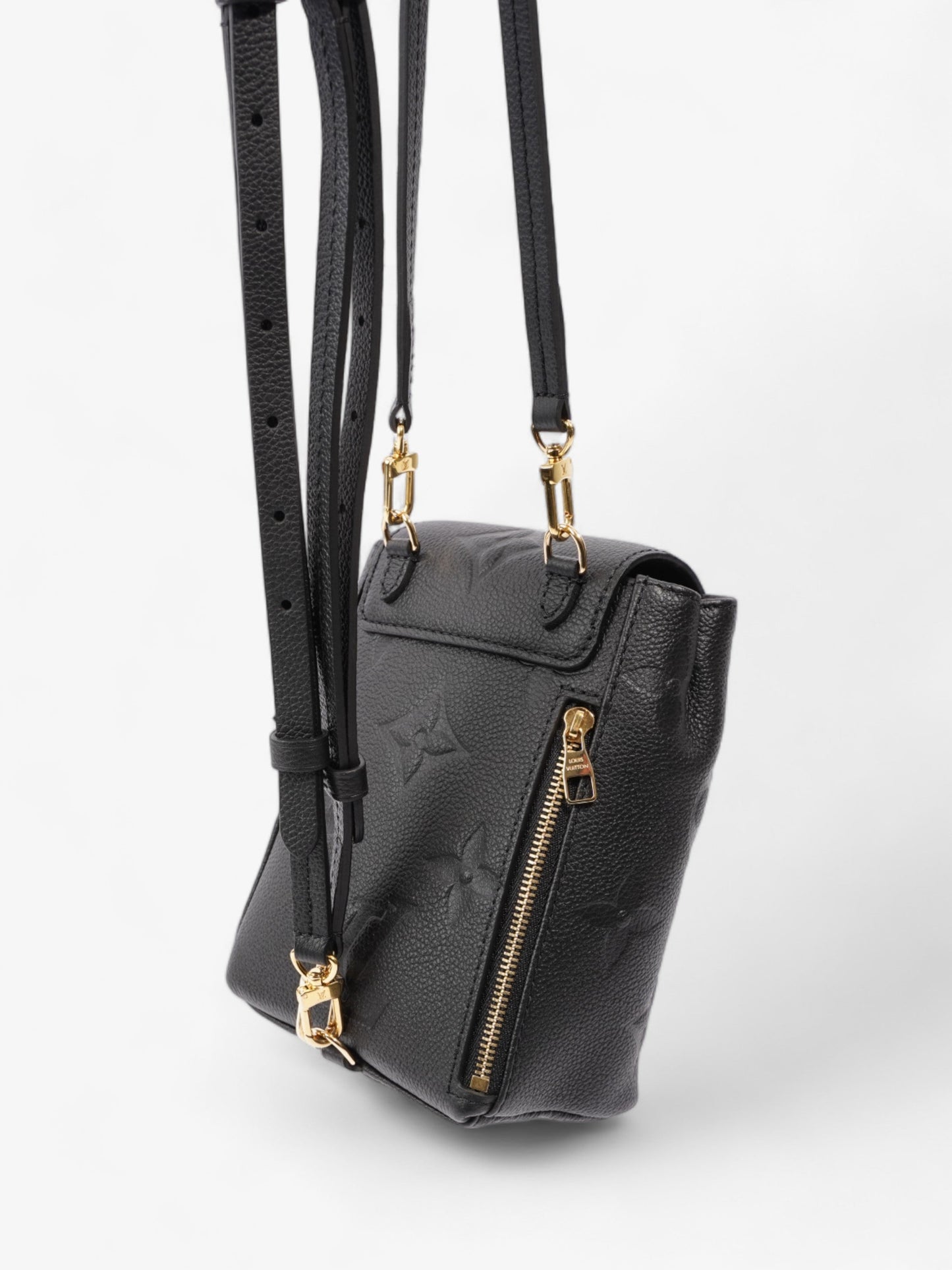 Louis Vuitton Tiny Backpack Black Empreinte Leather